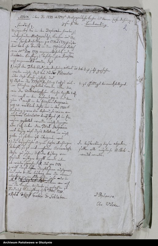 image.from.unit.number "Jahr Kirchen Rechnung der Herzogswaldschen Kirchen aller Einnahme und Ausgabe wie auch Bau-Rechnung"