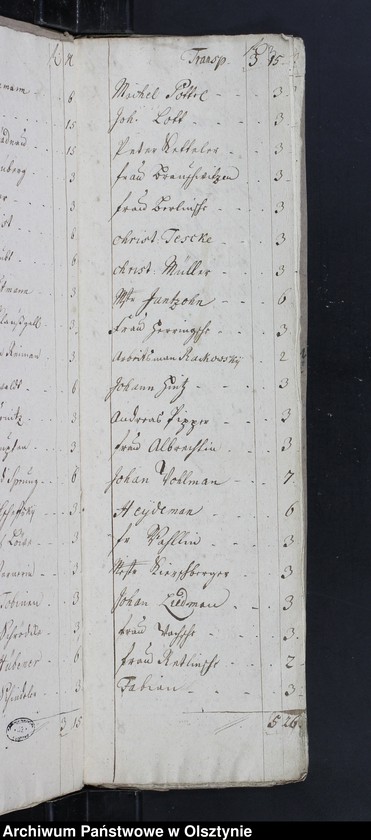 image.from.unit.number "Aufgeforderte dezem von Instleuten auf 1754"