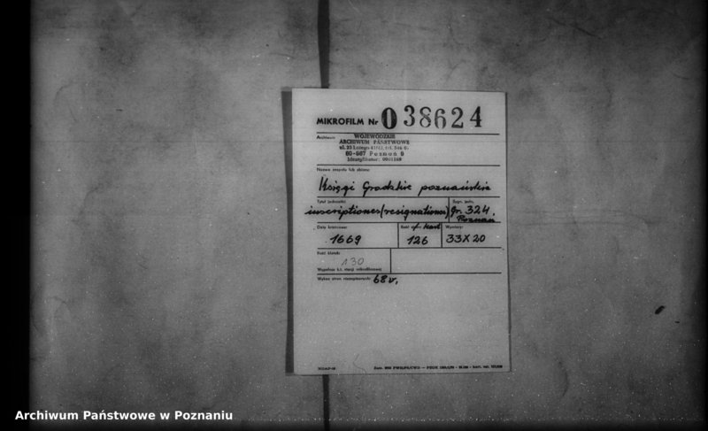 Obraz 2 z jednostki "Inscriptiones, (resignationes) [protocollon]"