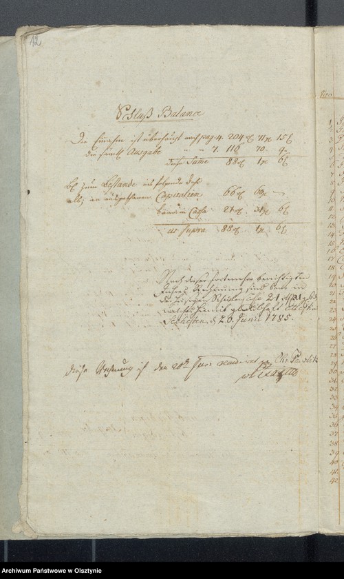 image.from.unit.number "Seehestensche Schul Cassen Rechnung"