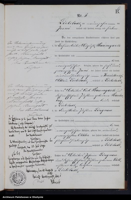 image.from.unit.number "Heiraths-Neben-Register Nr 1 - 17"