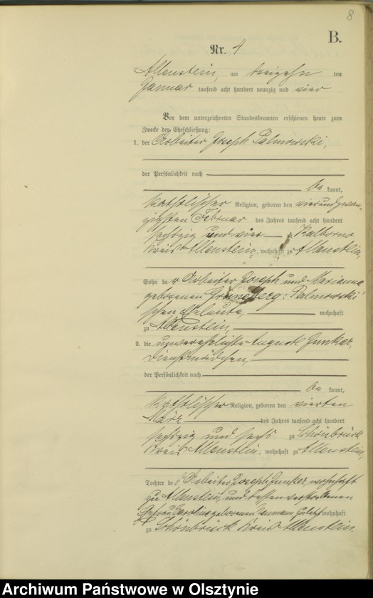 image.from.unit.number "Heiraths-Haupt-Register Nr 1 - 115"