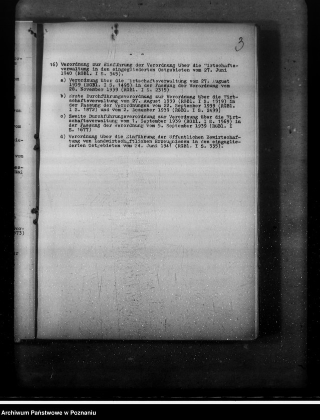 Obraz 7 z jednostki "Zarządzenia w sprawie zorganizowania administracji w tak zwanym Kraju Warty"