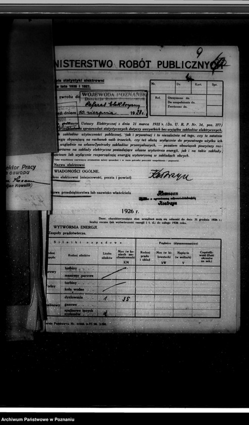 Obraz 13 z jednostki "Elektrownia we Wrześni, Strzałkowie i Kostrzynie"