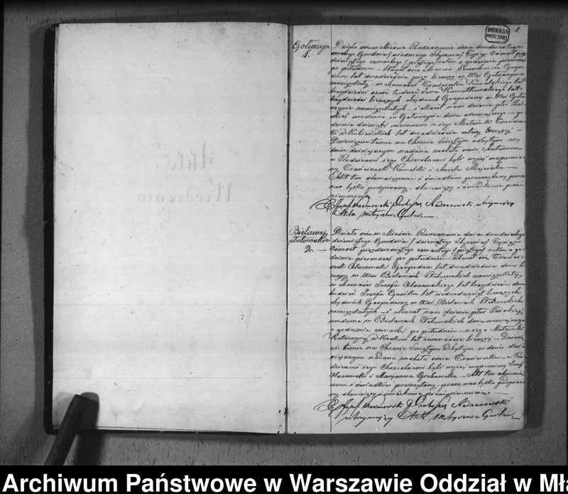 image.from.unit.number "Akta urodzeń, małżeństw i zgonów"