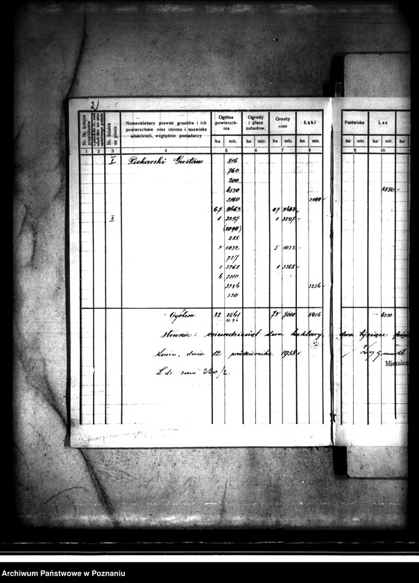 Obraz 6 z jednostki "Rejestr pomiarowy części gruntów majątku Kaliska"