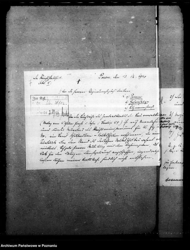 Obraz 12 z jednostki "Zuweisung beschlagnahmter Grundstücke. Schulgrundstück. Liquidierung der polnischen Schulvereine. Sommerkolonie- Komitee"