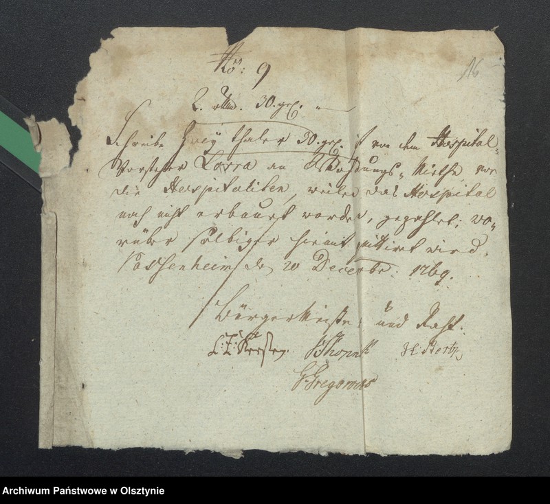 image.from.unit.number "Passenheimsche Hospital-Rechnung"