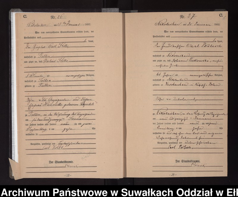image.from.unit.number "Sterbe-Haupt-Register des Königlichen Preussischen Standes-Amtes Nikolaiken Kreis Sensburg"