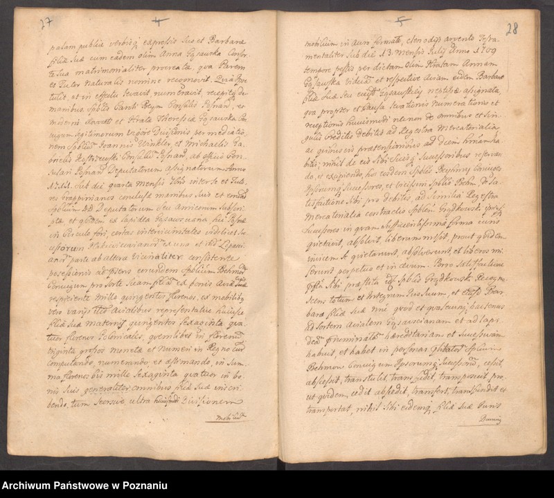 Obraz 19 z jednostki "Acta consularia officii consularis civitatis Posnaniae."