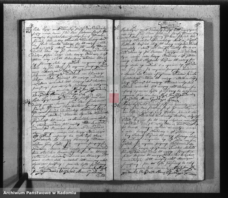 image.from.unit.number "[Duplikat akt urodzeń, małżeństw i zgonów parafii rk Głowaczów za 1825 r.]"