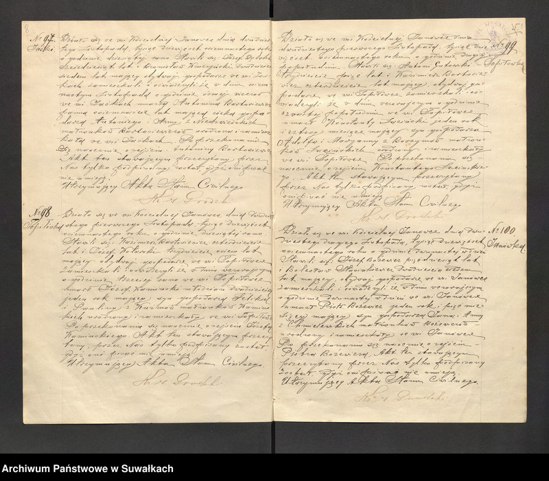 image.from.unit.number "[Księga akt zgonów parafii rzymskokatolickiej w Janówce z lat 1918-1924]"