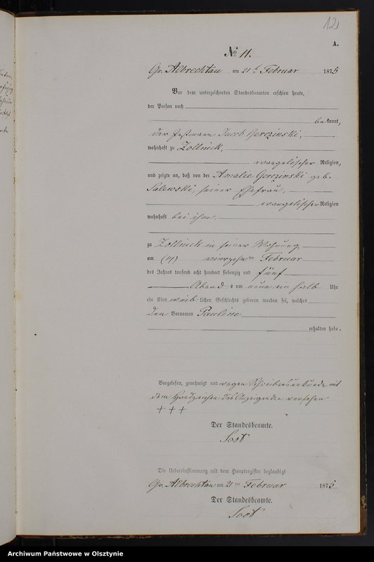 image.from.unit.number "Geburts-Neben-Register Nr 1 - 43"
