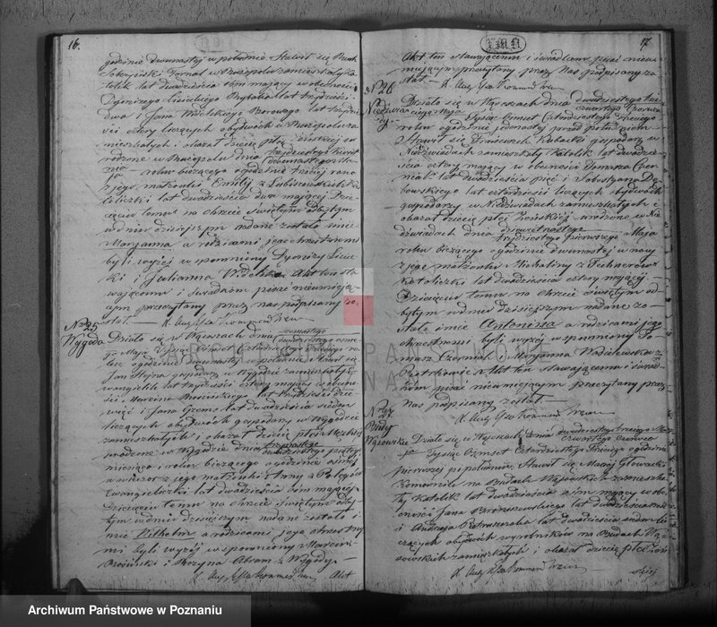 Obraz 11 z jednostki "Księga urodzeń, małżeństw i zgonu"