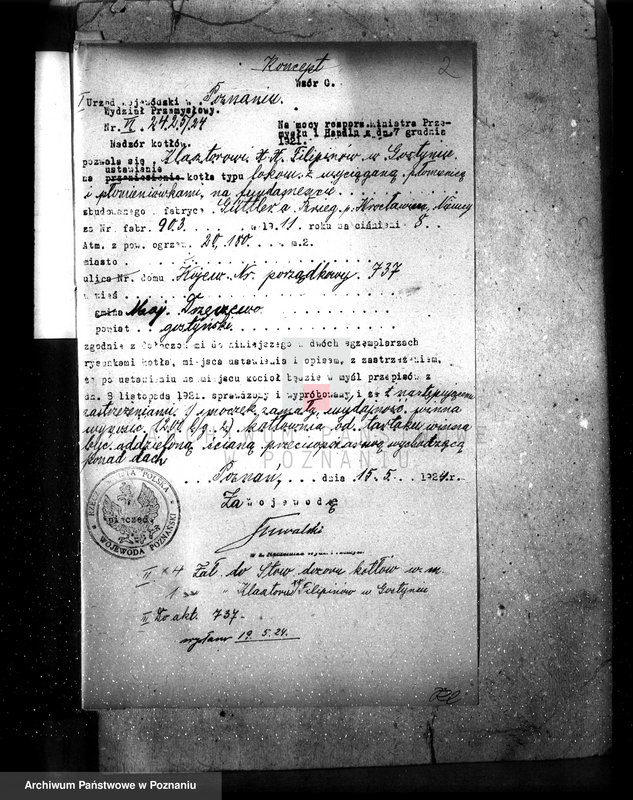 Obraz 6 z jednostki "Majątek Drzęczewo pow. gostyński tartak parowy, własność Klasztoru O.O. Filipinów w Gostyniu"