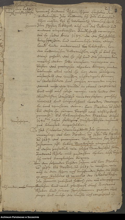 image.from.unit.number "Vizedominats-Hebungen darin Exekution in Kossin Kr. Pyritz."