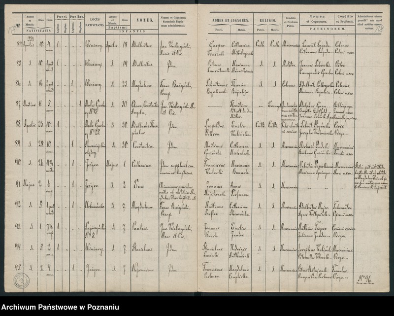 Obraz 13 z jednostki "Księga urodzin"