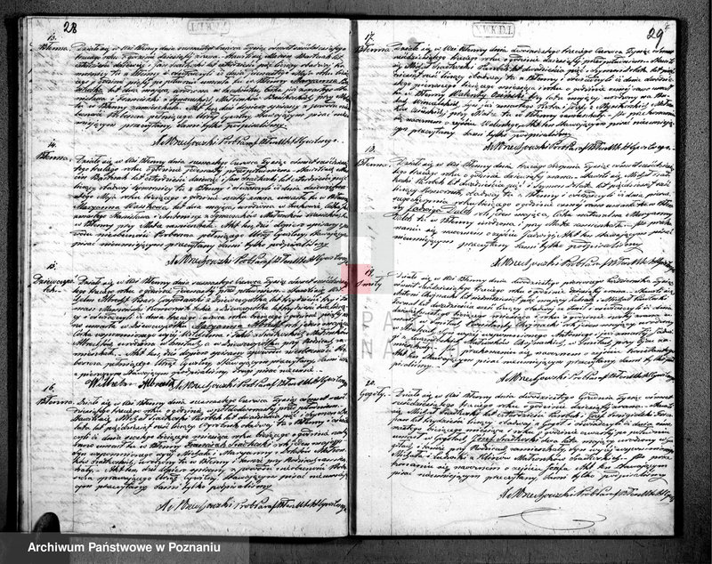 Obraz 18 z jednostki "Duplikat urodzonych, zaślubionych i zgonów"