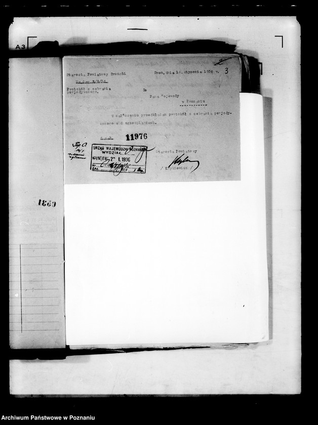 Obraz 7 z jednostki "Zebrania periodyczne powiatowe /kierowników władz i urzędów niezespolonych z terenu poszczególnych powiatów omawiające ogólną sytuację polityczną i społeczno-gospodarczą"