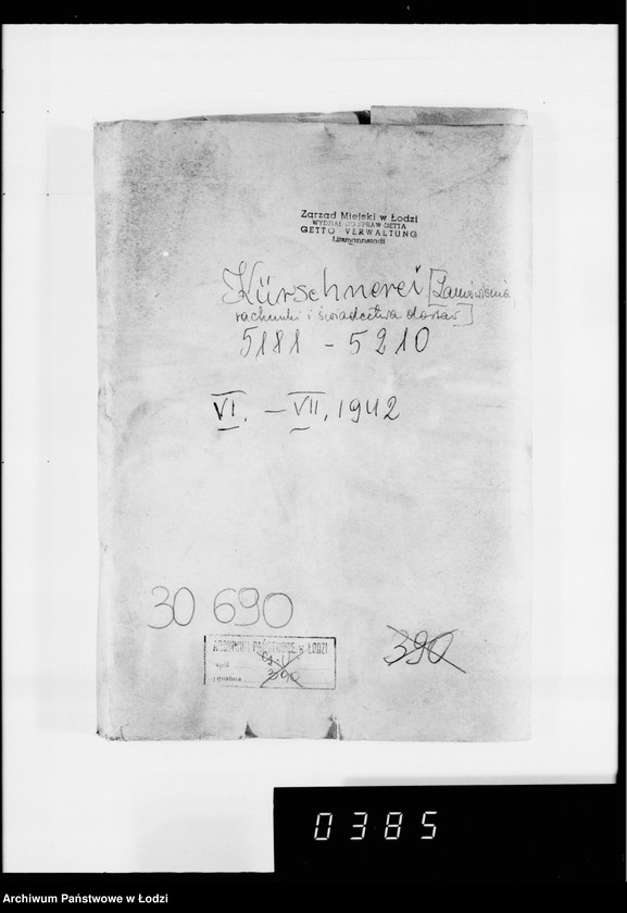 Obraz 4 z jednostki "Kürschnerei. [Zamówienia, rachunki i świadectwa dostaw]"