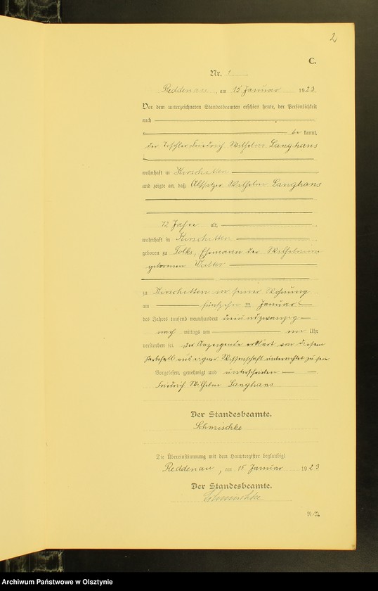 image.from.unit.number "Sterbe-Neben-Register Nr 1 - 20[ Księga zgonów - wtóropis ]"