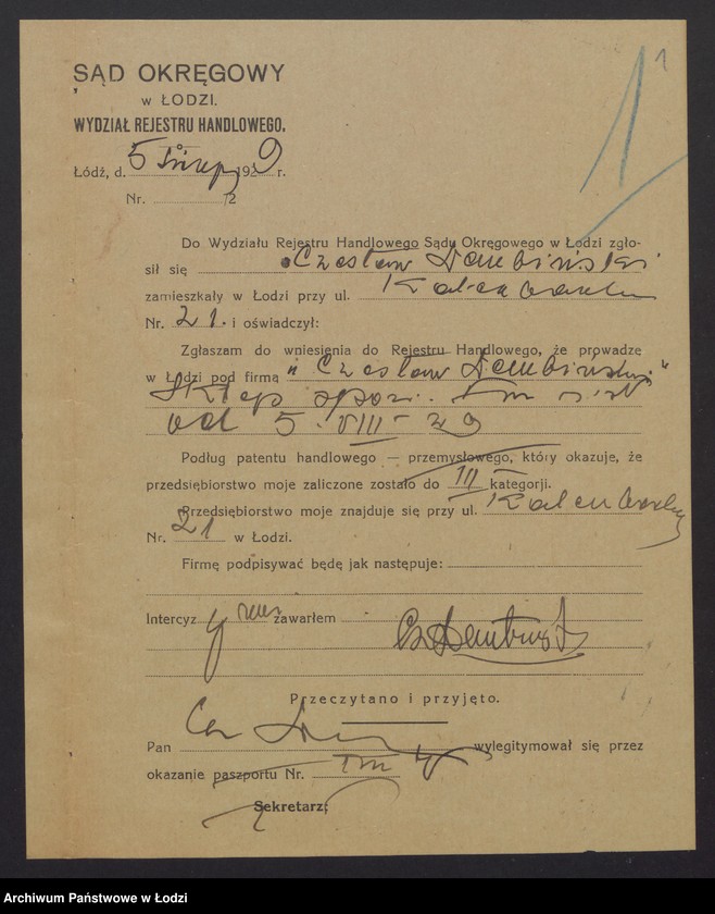 Obraz 3 z jednostki "Czesław Dembiński – sklep spożywczy"