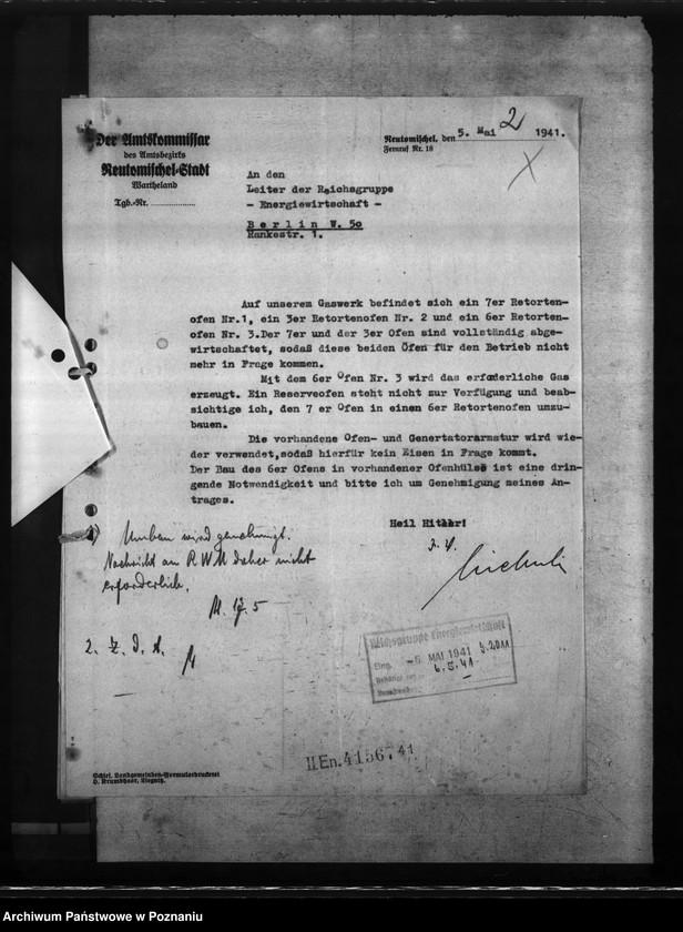 Obraz 6 z jednostki "Gaswerk - Neutomischel (Nowy Tomyśl)"