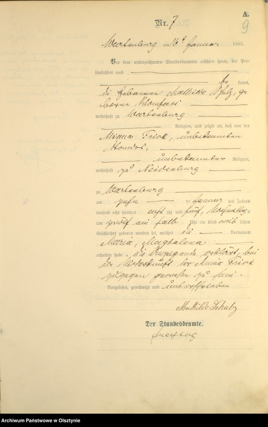 image.from.unit.number "Geburts-Haupt-Register Nr 1 - 205"