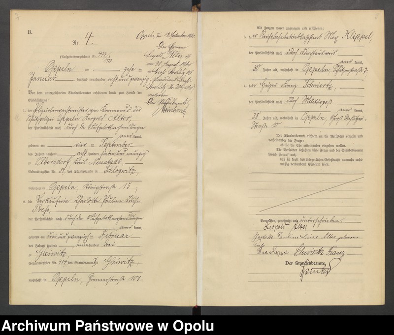 Obraz 7 z jednostki "[Rejestr Małżeństw] 1928 Nr 1-248"