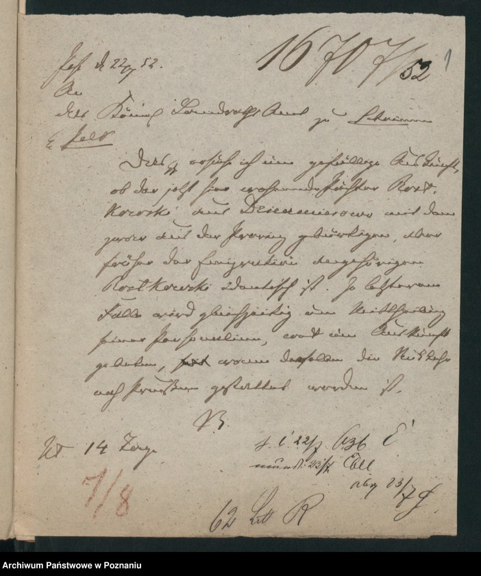 Obraz 5 z jednostki "A. betr. Alfons von Rostkowski"