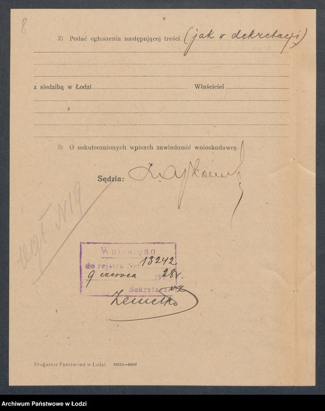 Obraz 10 z jednostki "Cezar Oskar Hachman – wyrób chustek i podszewki"