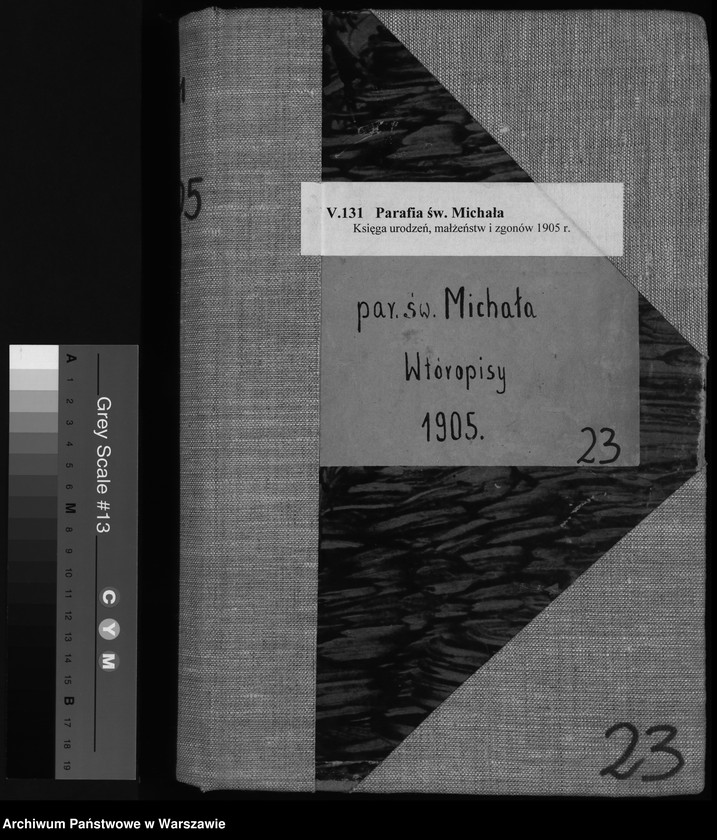 Obraz 2 z jednostki "Akta urodzeń, małżeństw i zgonów"