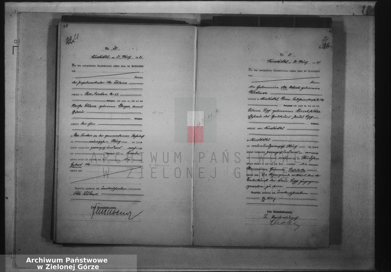 image.from.unit.number "Geburts-Haupt-Register 1921 No. 1 bis 88"