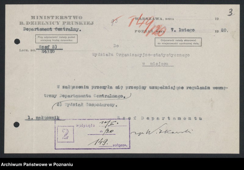 Obraz 5 z jednostki "[Sprawy osobowe - różne]"