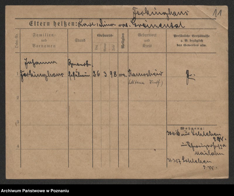 Obraz 13 z jednostki "Facke - Felsmann"