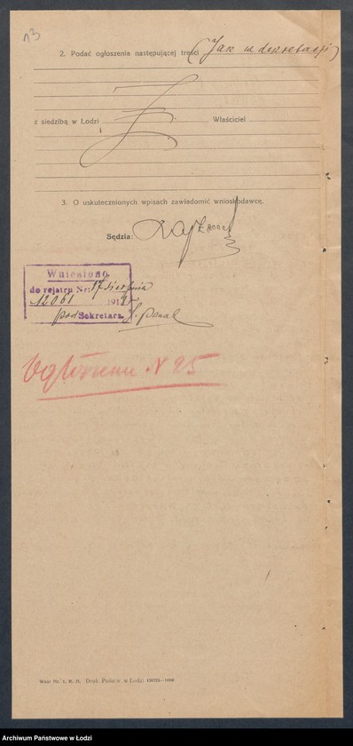 Obraz 15 z jednostki "Zygmunt Frycze – fabryka gazy hygroskopijnej"