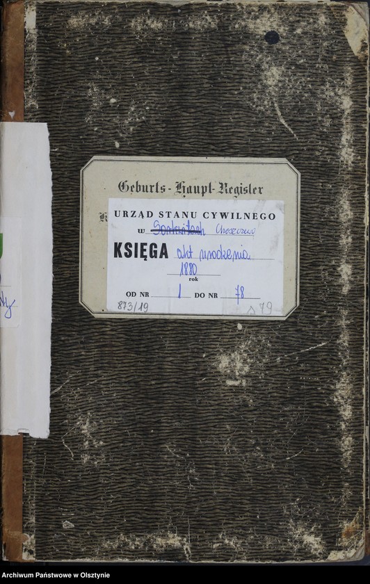 image.from.unit.number "Geburts-Haupt-Register Nr 1 - 78"