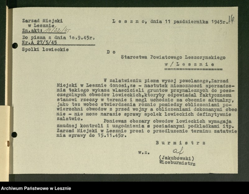 Obraz 18 z jednostki "[Obwody i spółki łowieckie]"