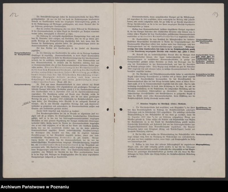 Obraz 9 z jednostki "[Gospodarka ziemniakami, m.in. rozporządzenia władz]"