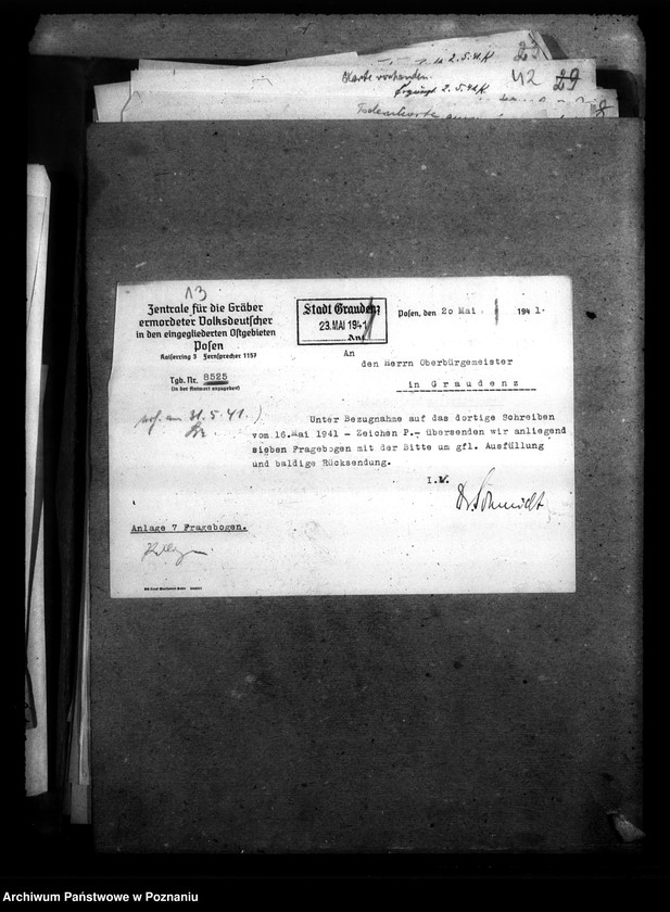 Obraz 17 z jednostki "Amtliche Meldungen Kreis Grandenz (Grudziądz)"