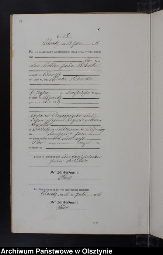 image.from.unit.number "Sterbe-Neben-Register Nr 1 - 23"