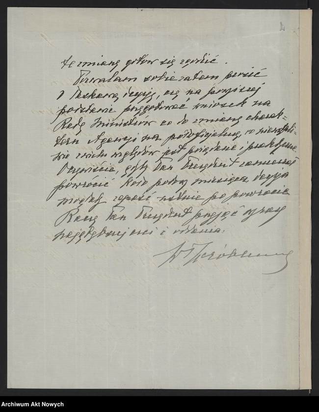 image.from.unit.number "Materiały w sprawie utworzenia Polskiej Agencji Telegraficznej. Memoriały, korespondencja"