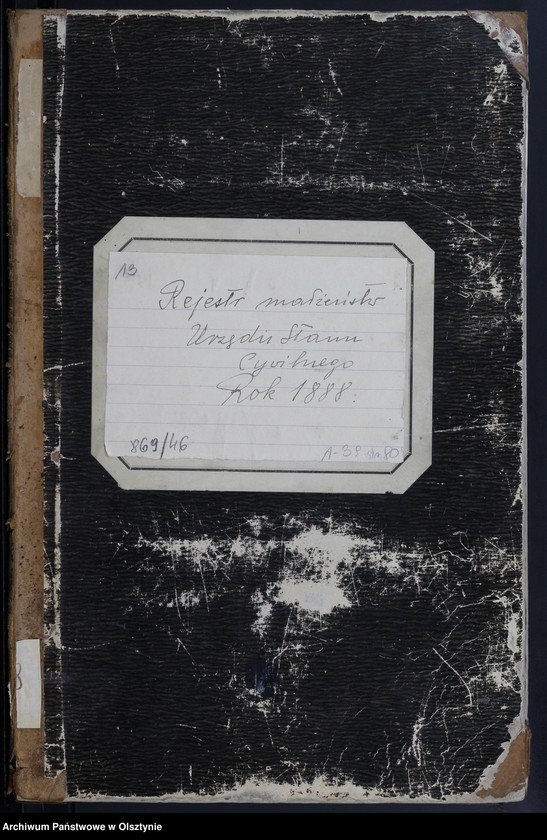 image.from.unit.number "Heiraths-Haupt-Register Nr 1 - 39"