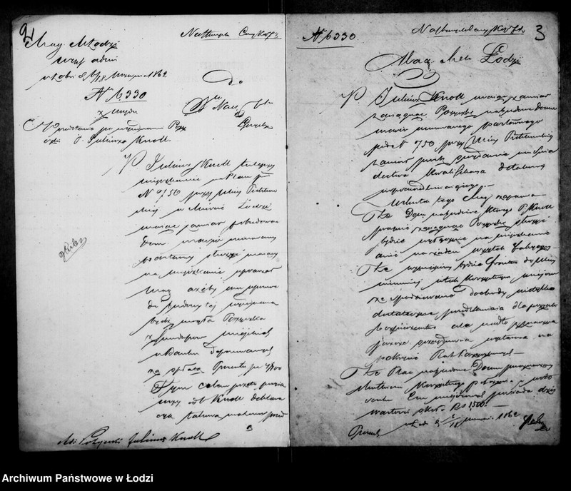 Obraz 7 z jednostki "Akta tyczące się pożyczki bankowej Juliusza Knolla"