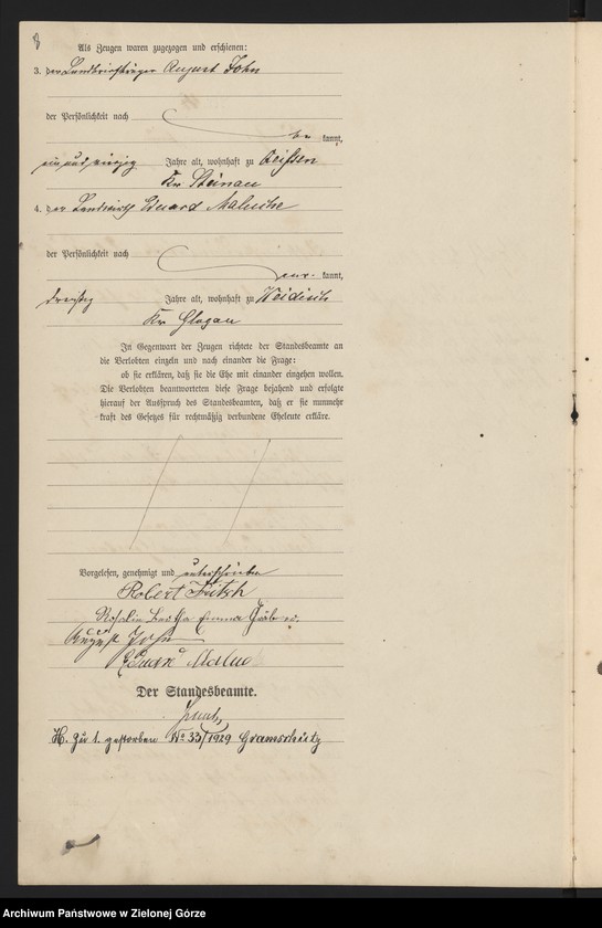 Obraz 10 z jednostki "Heiraths-Haupt-Register"