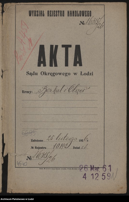 Obraz 2 z jednostki "Berkal i Olszer – wyrób i sprzedaż towarów włókienniczych"