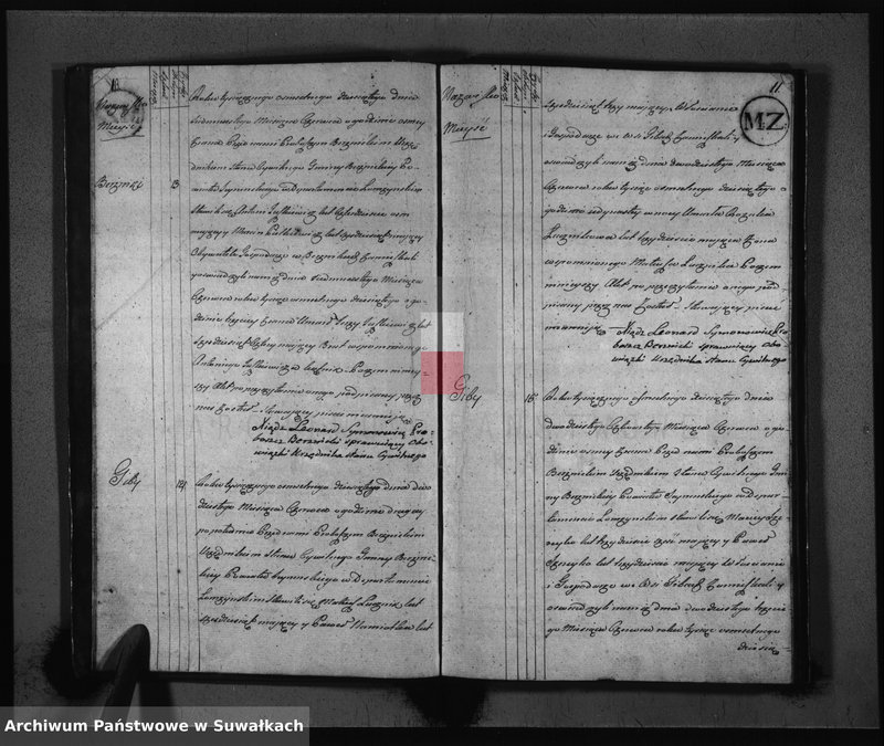 image.from.unit.number "Akta Zeszłych Gminy Berznickiey od 1 Maja 1810 Ru do 8 XII 1811 r."