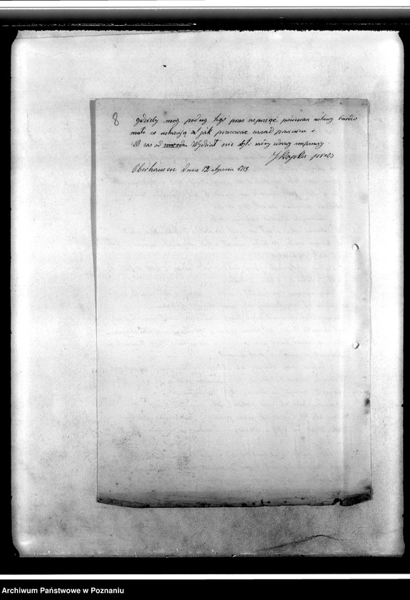 Obraz 12 z jednostki "Spisy kół i zarządów. Sprawy finansowe. Korespondencja. Sprawozdania ze zjazdów i posiedzeń. Wycinki prasowe- z prasy polskiej"