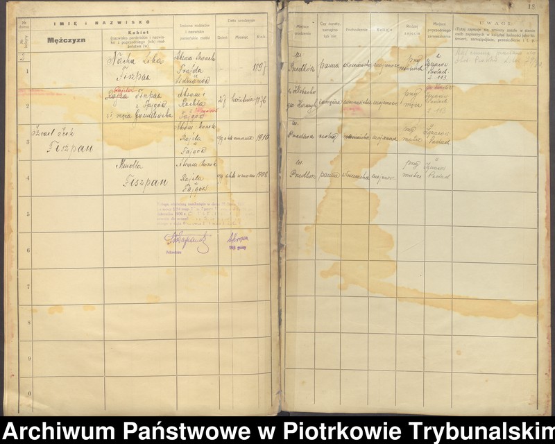 image.from.unit.number "[Księga ludności stałej gminy Ręczno] wieś Ignaców Poduchowny i Nowinki"