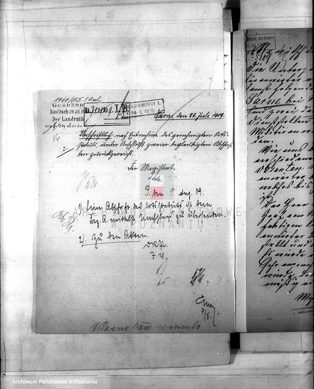 Obraz 20 z jednostki "Die Austellung und Versongung der Kommunalbeamten der Stadt Sarne"